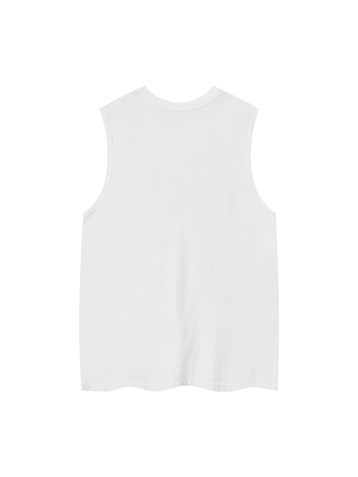 Street Racing Print Vest Streetwear