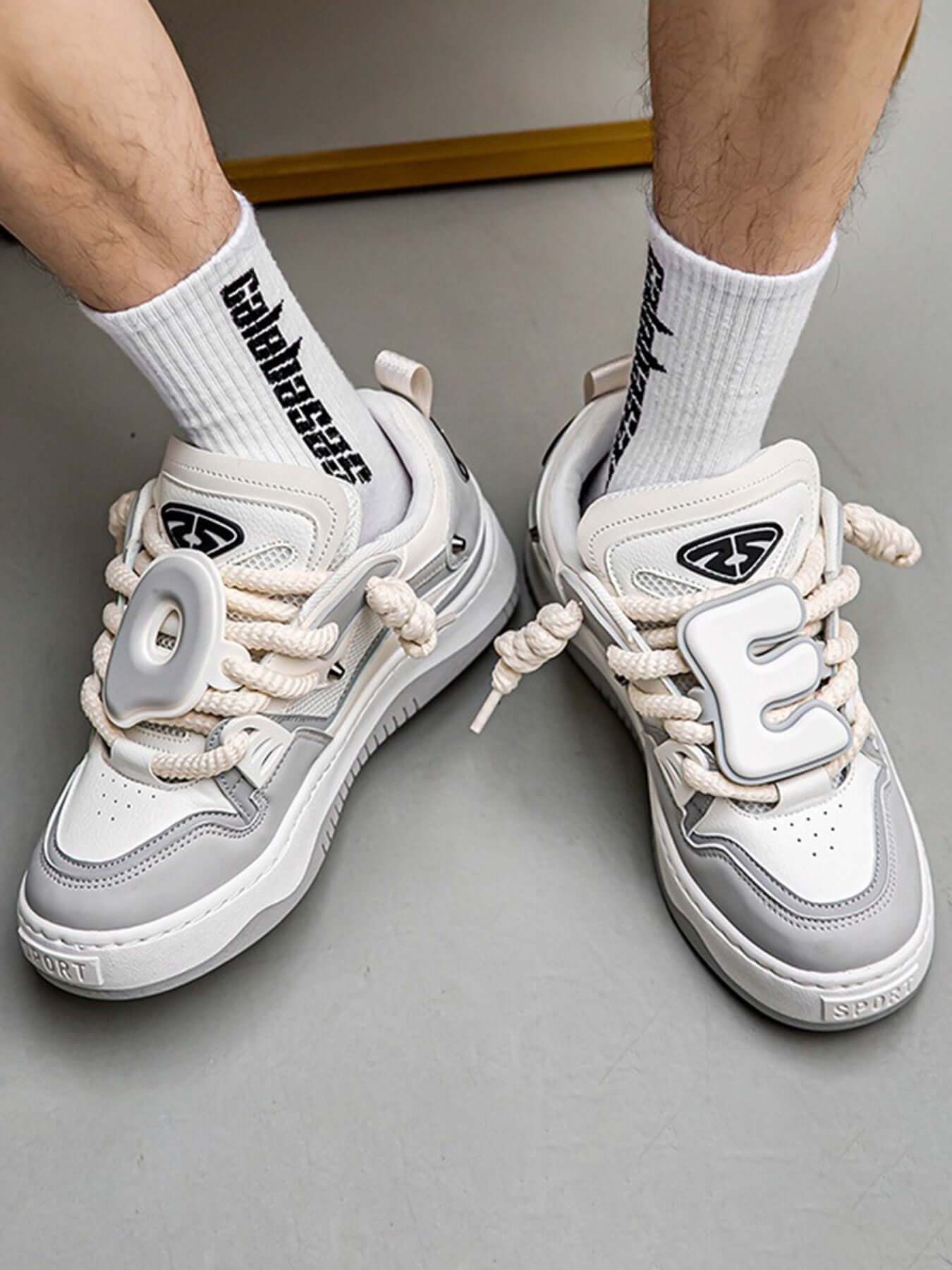 The Niche Thick Bottom Hundred With Board Shoes Street Style