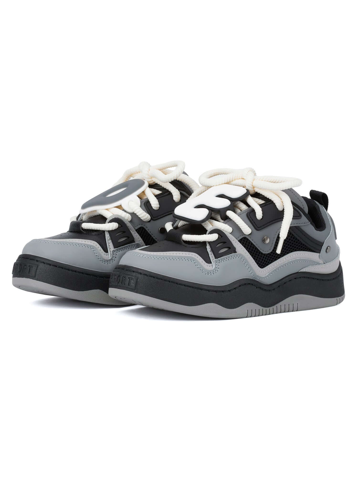 The Niche Thick Bottom Hundred With Board Shoes Street Style