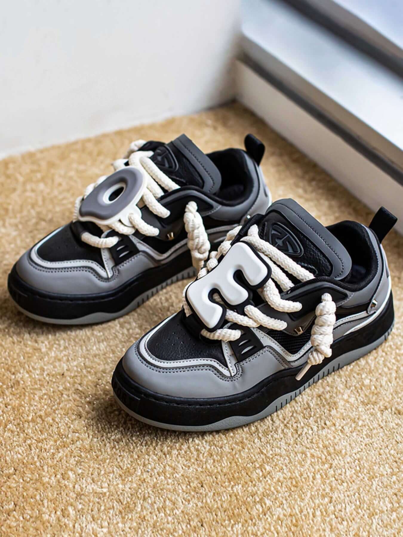 The Niche Thick Bottom Hundred With Board Shoes Street Style