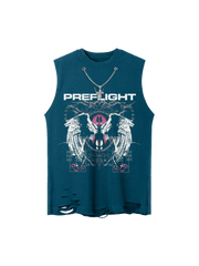Angel Wings Street Rap Vest Streetwear