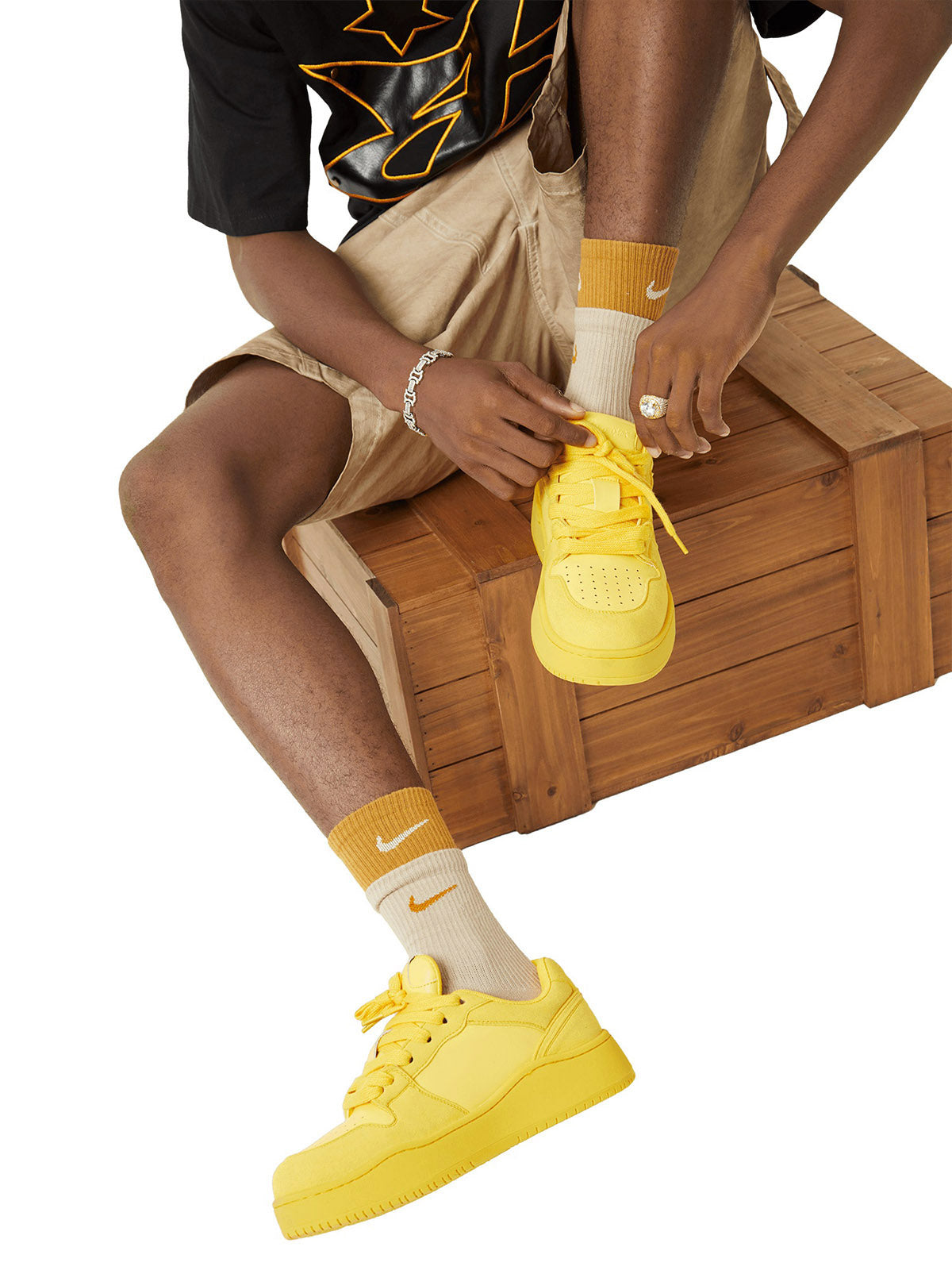 Chunky Sole Street Rap Sneakers Streetwear