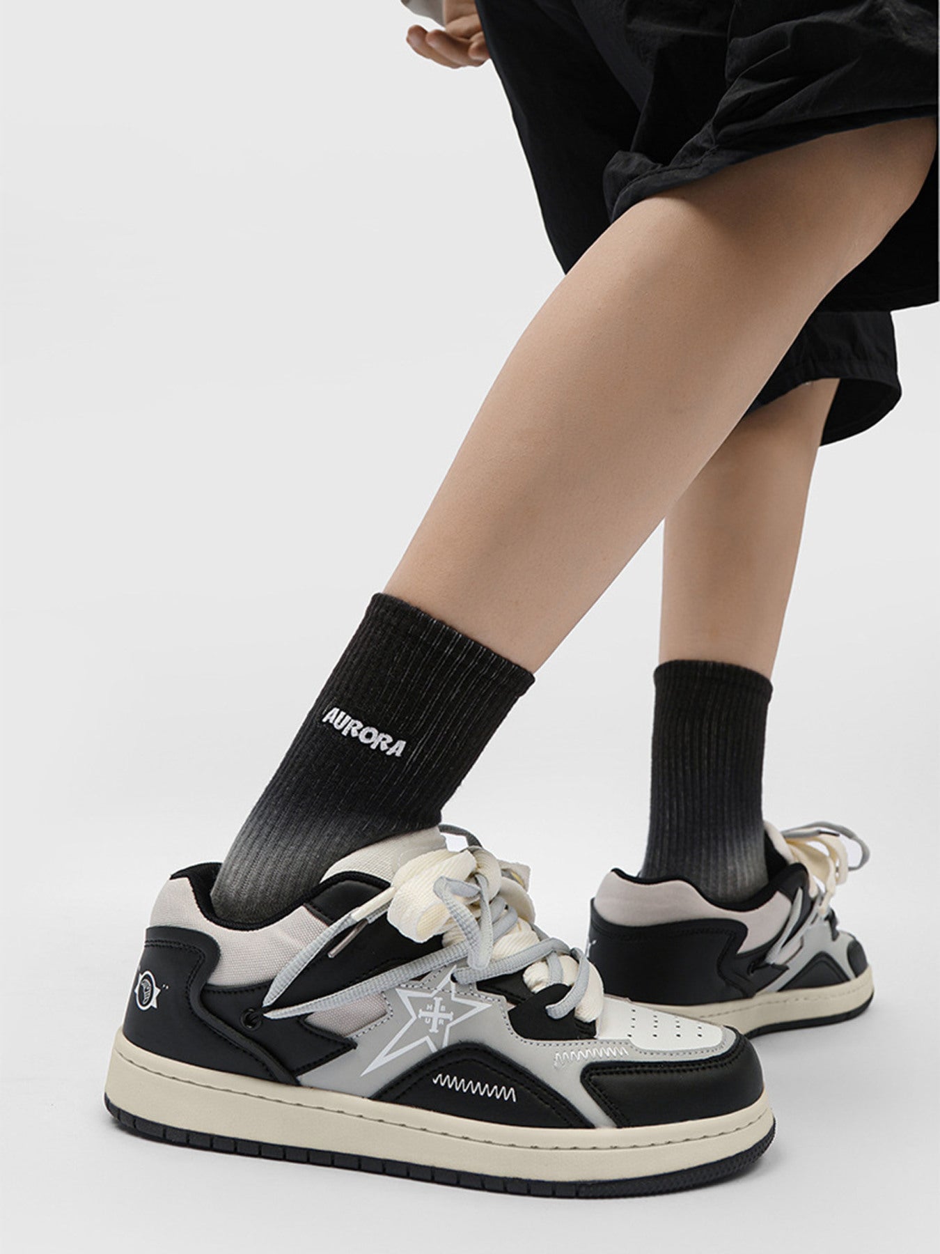 Comfortable Casual Pentagram Couple Shoes Streetwear