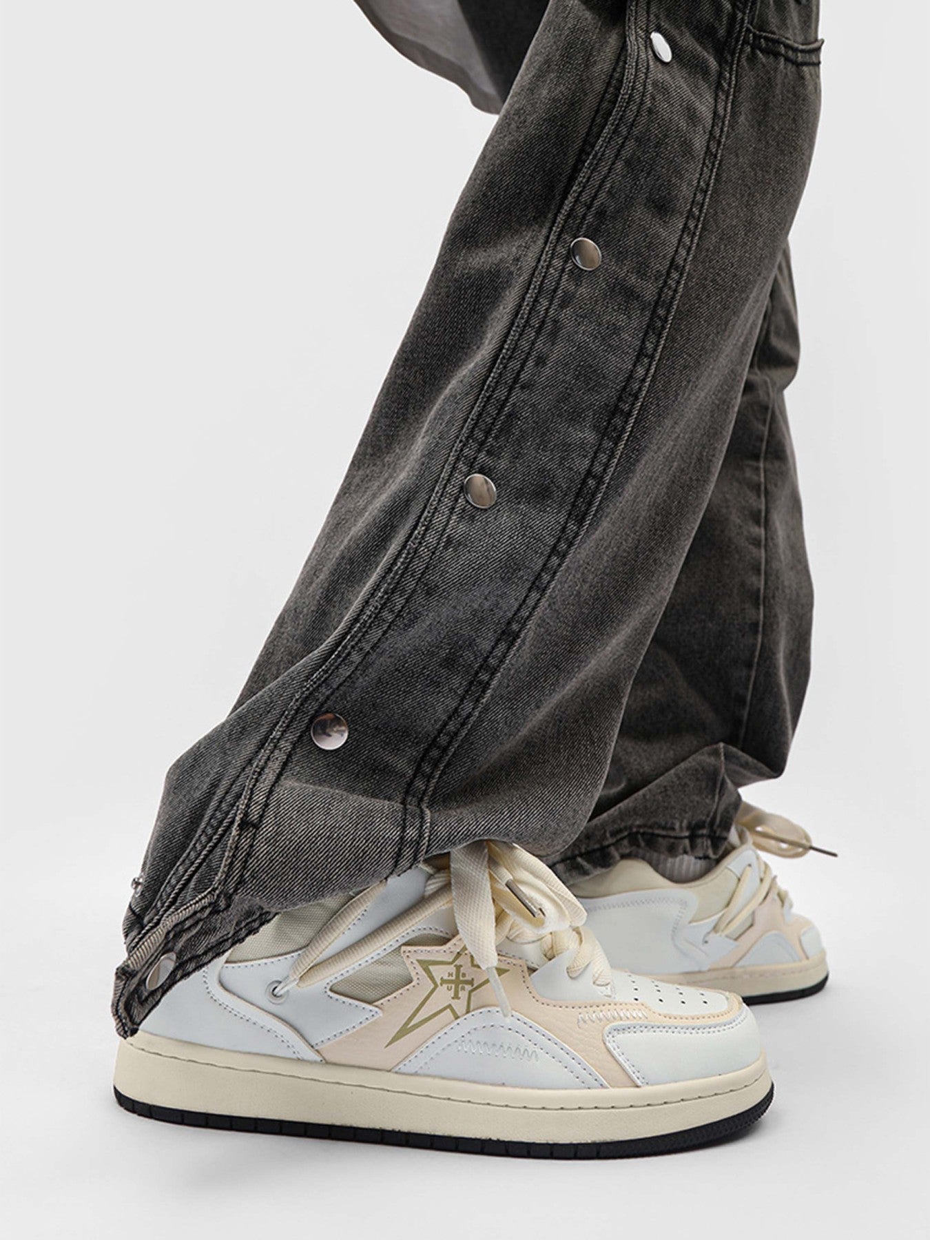 Comfortable Casual Pentagram Couple Shoes Streetwear