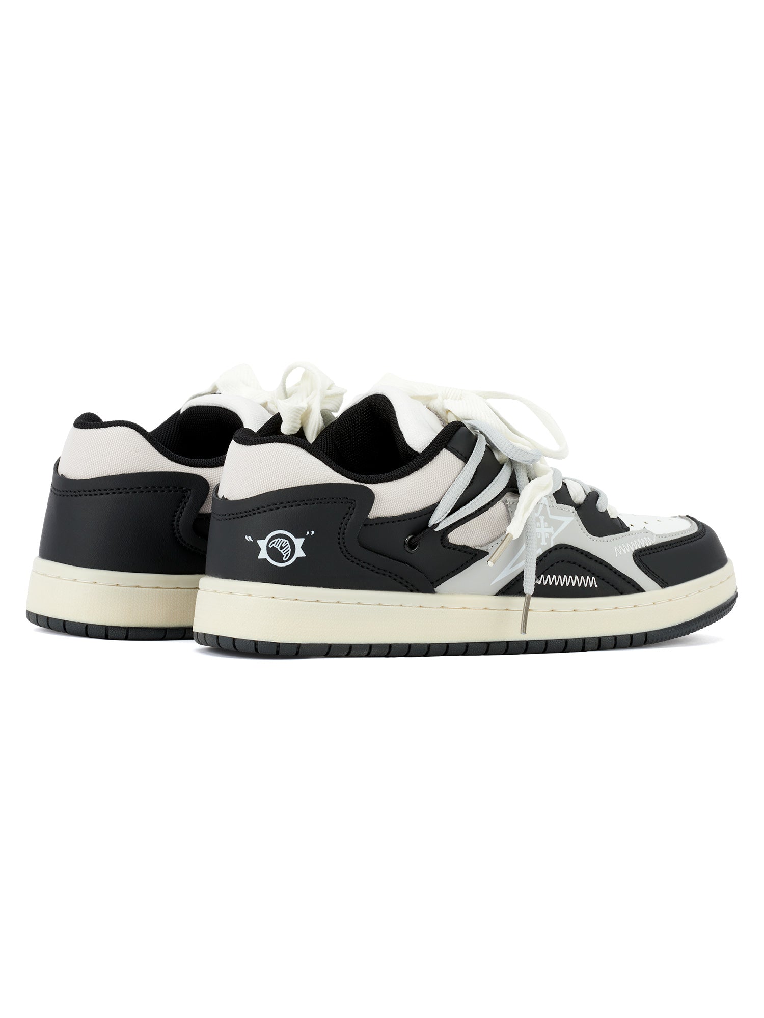 Comfortable Casual Pentagram Couple Shoes Streetwear