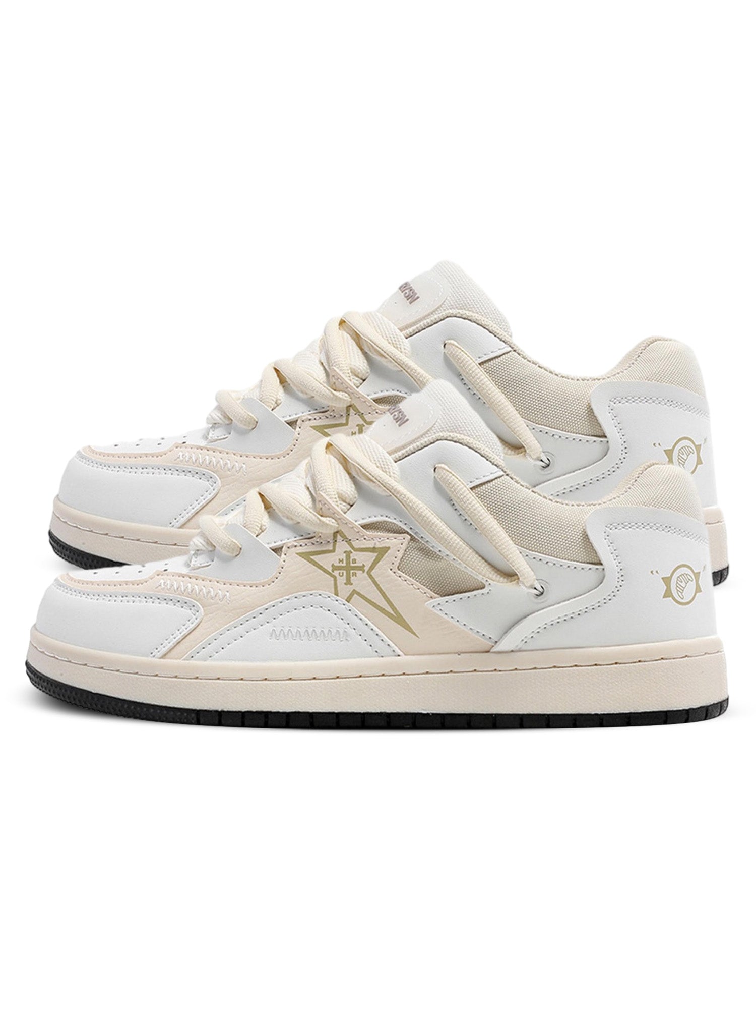 Comfortable Casual Pentagram Couple Shoes Streetwear