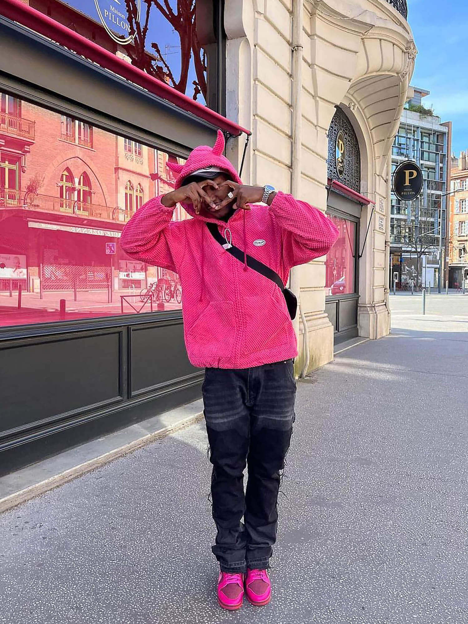Devil Horn Coat Streetwear