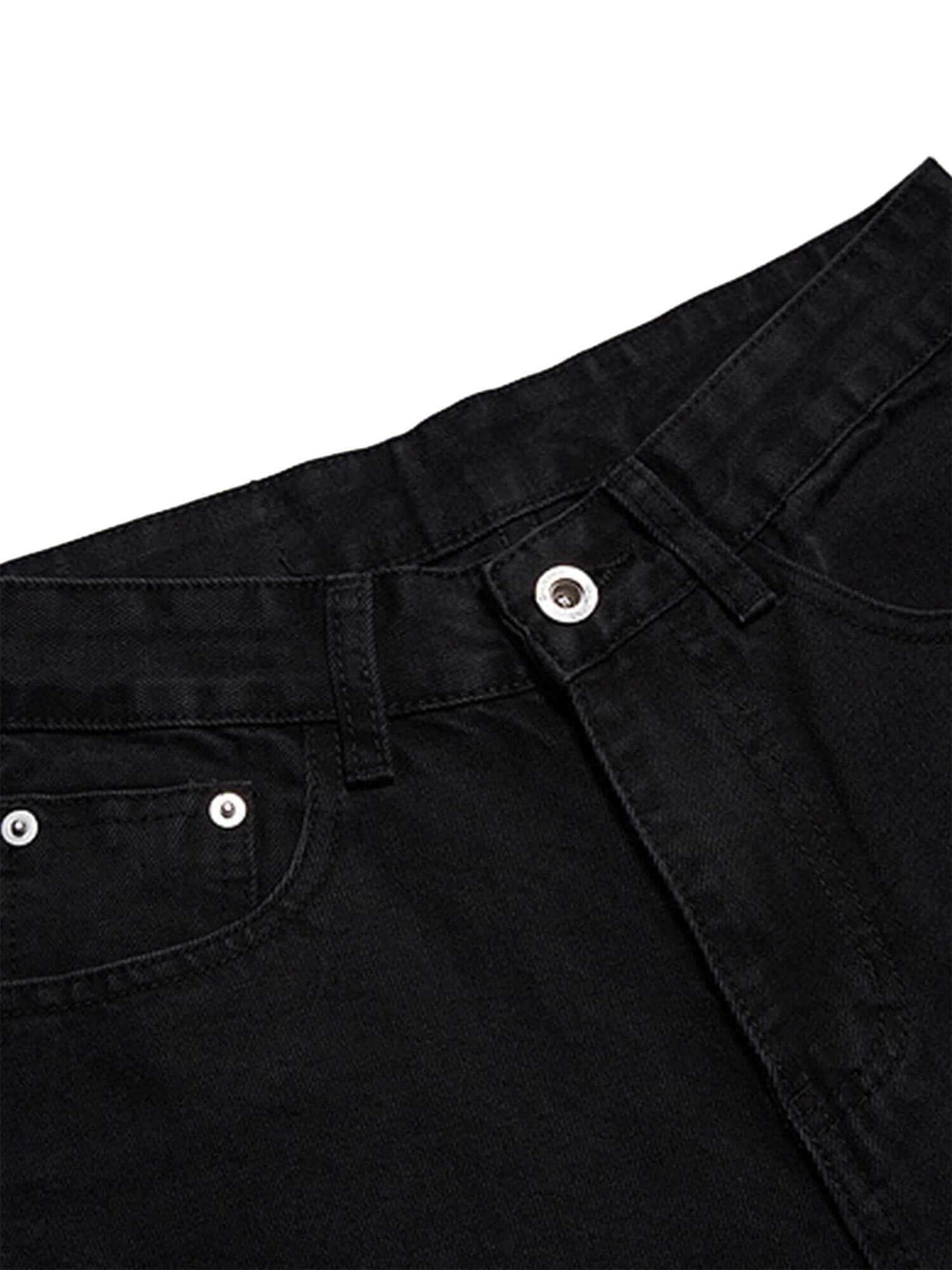 High Street Embroidery Retro Jeans Streetwear