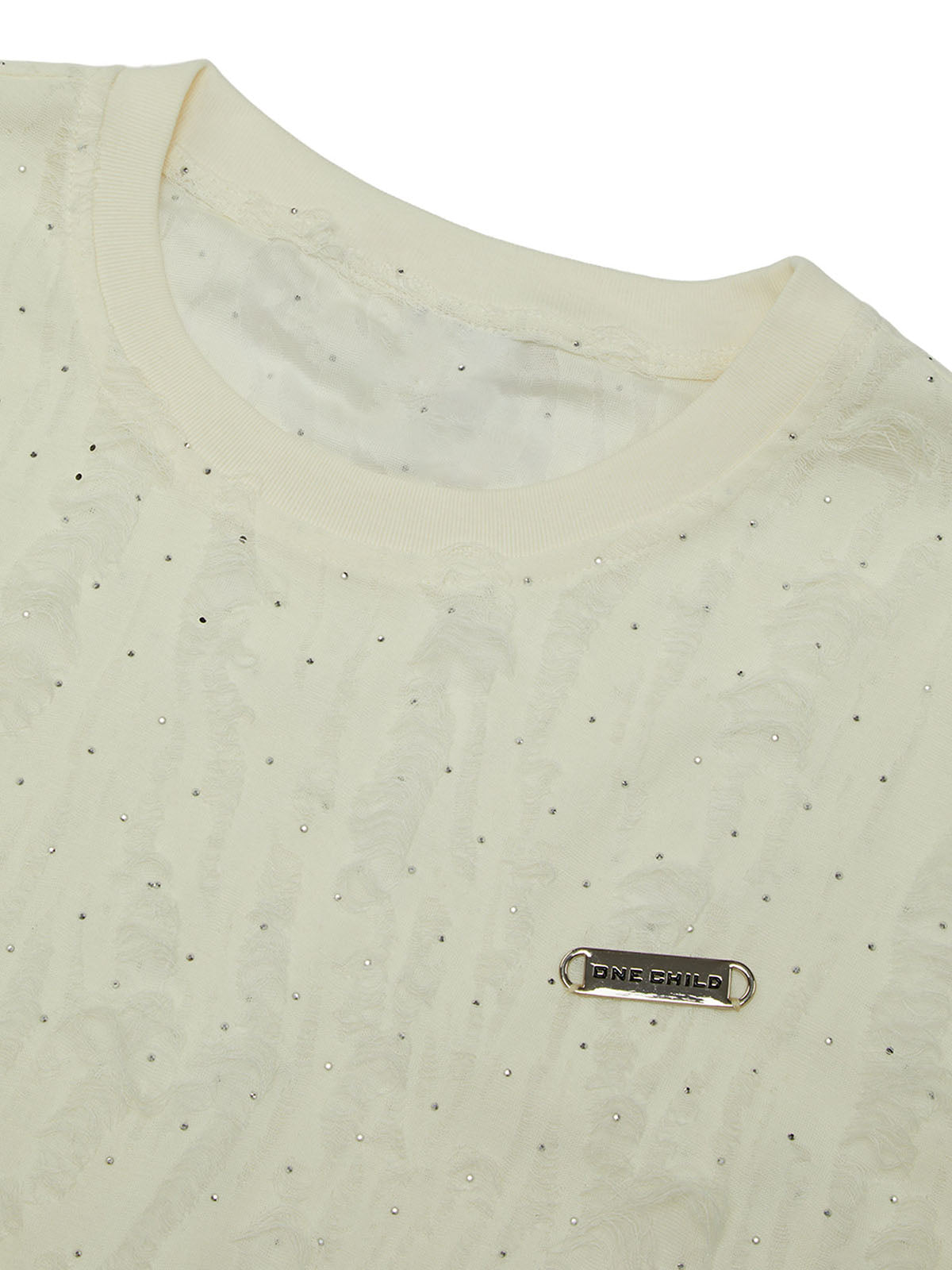 High Street Worn Design Diamond Texture Vest Streetwear