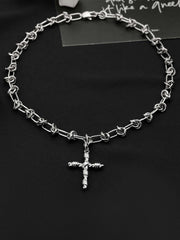 Hip Hop Knotted Necklace Streetwear