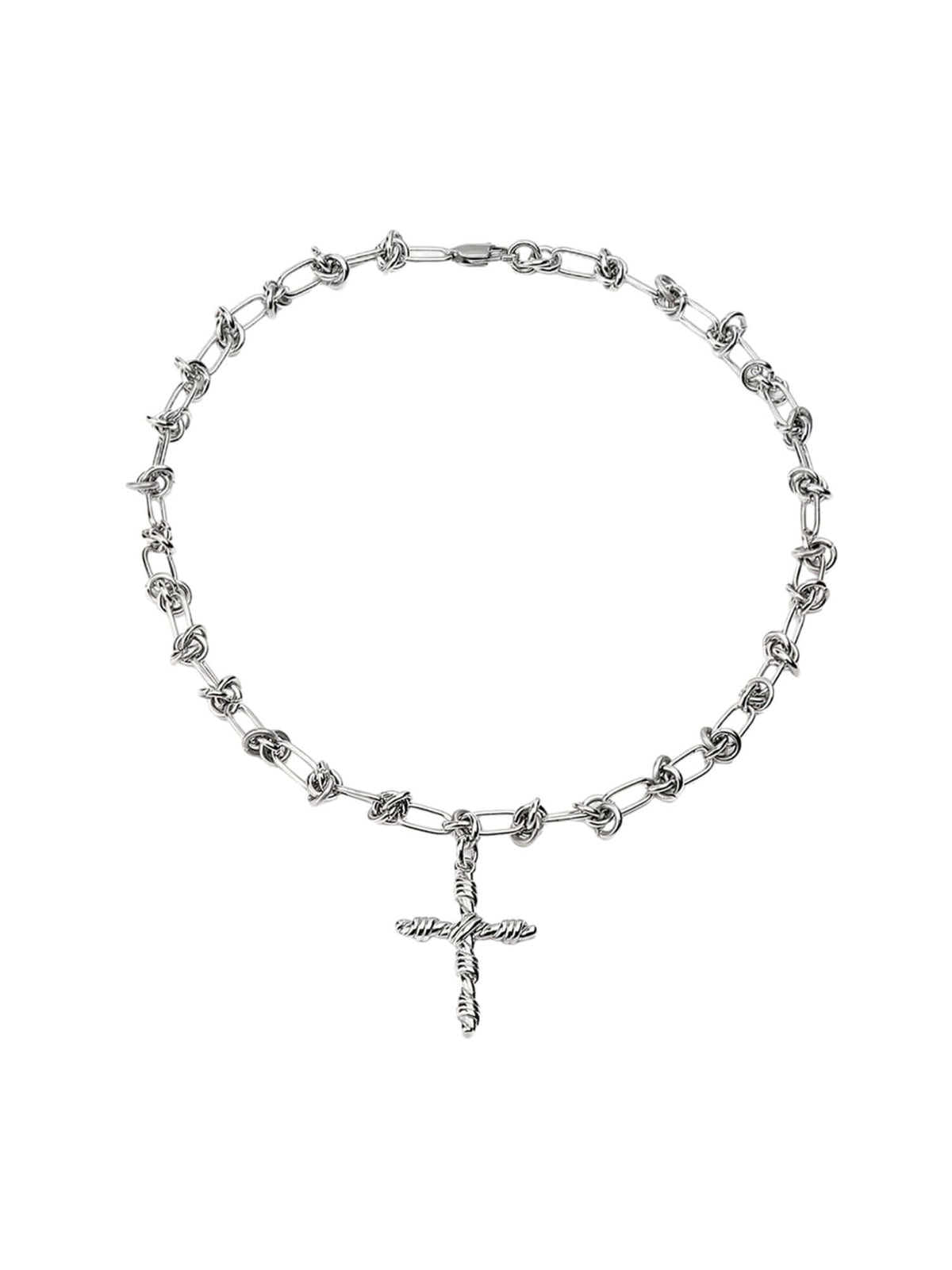 Hip Hop Knotted Necklace Streetwear
