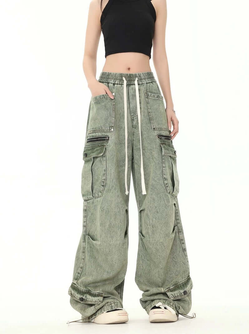 Loose Straight Casual Work Pants Streetwear