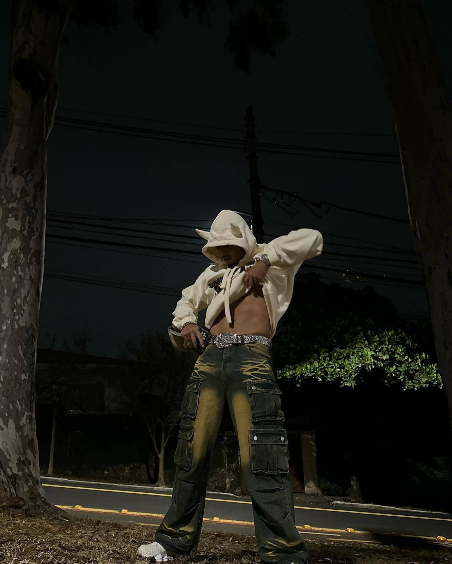 Multi pocket Cargo Jeans Streetwear