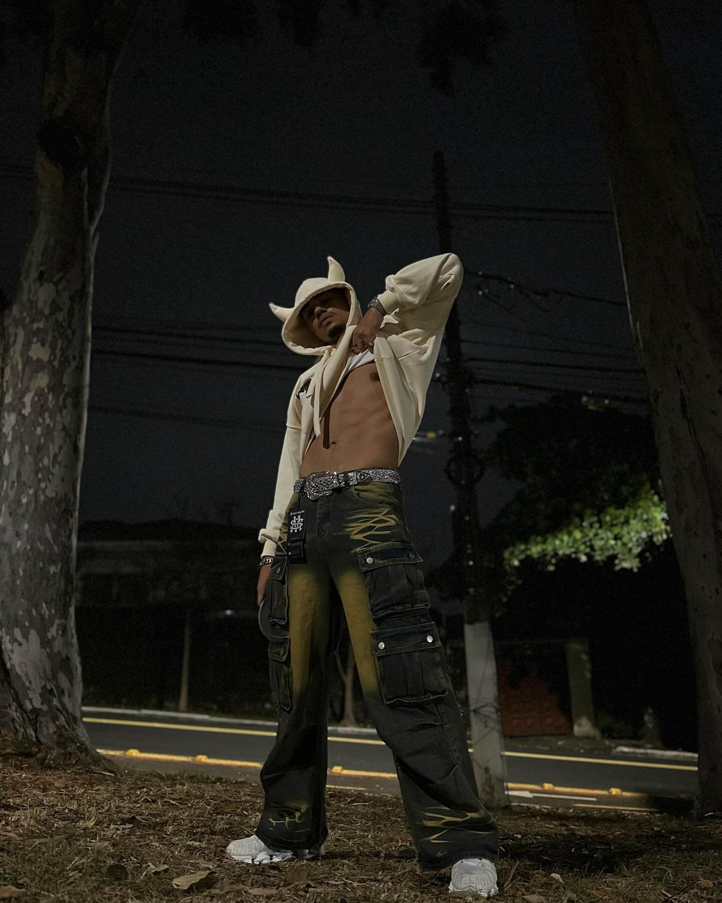 Multi pocket Cargo Jeans Streetwear