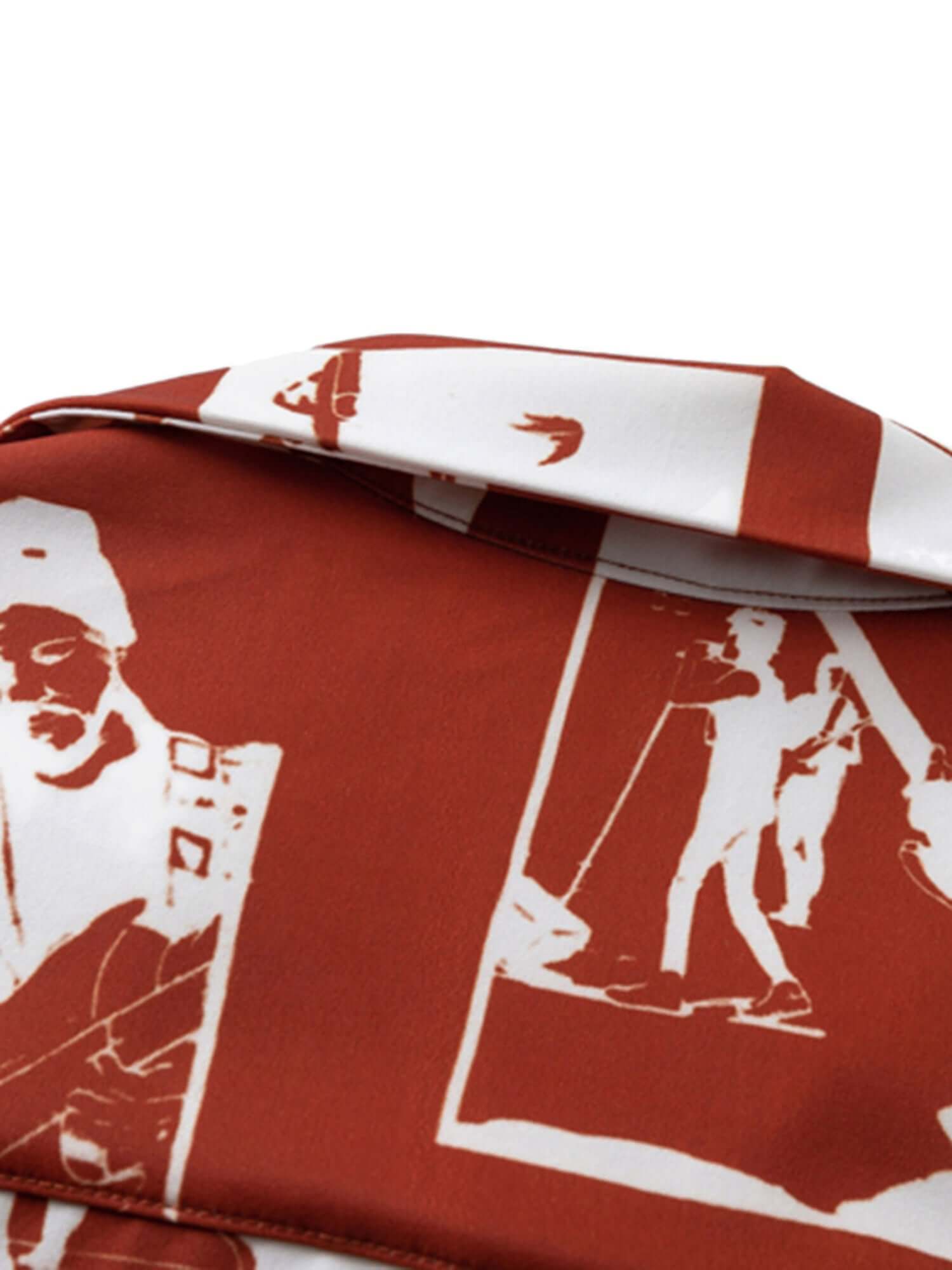 Portrait Pattern Short sleeved Shirt Streetwear