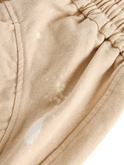 Retro Hieroglyphic Pattern Hip Hop Shorts Streetwear
