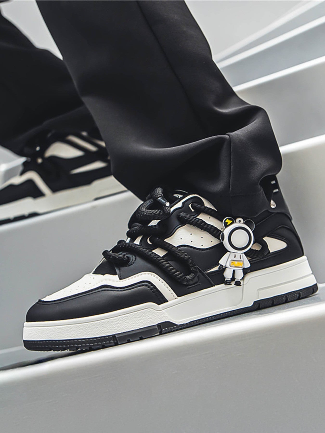 Retro Twine Dirty Braid Board Shoes Streetwear