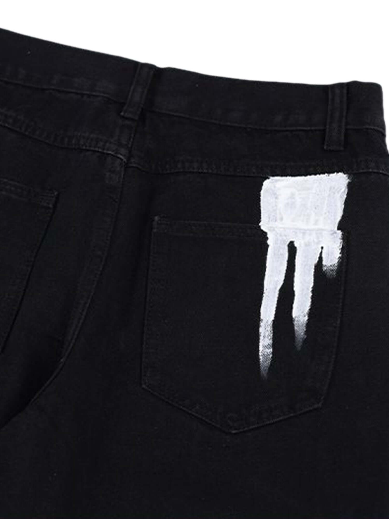 Skull Centipede Print Casual Pants Streetwear
