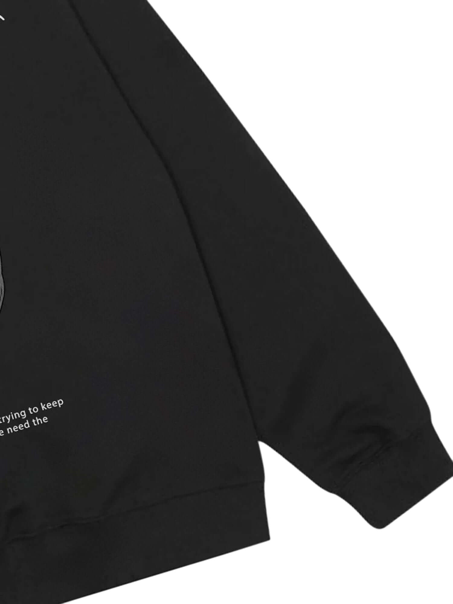 Skull Print Hoodie Streetwear Gothic