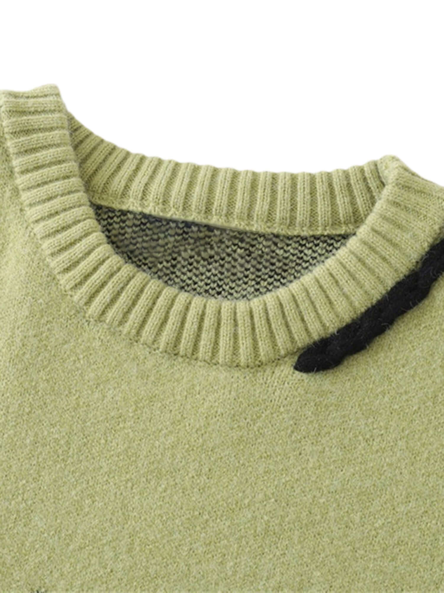 Spider Distressed Oversized Sweater Streetwear