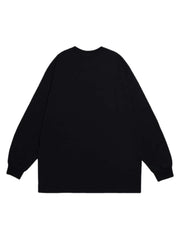 Spoof Portrait Crew Neck Sweatshirt Streetwear
