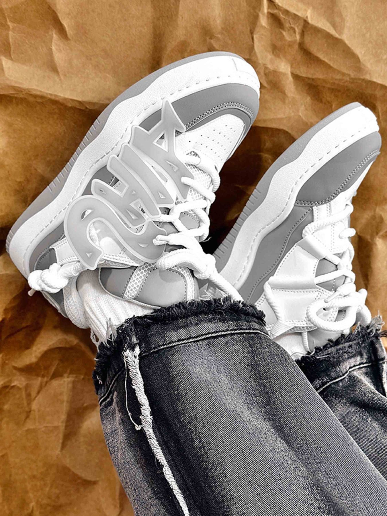 Street Versatile Luminous Fluorescent Boardshoes Streetwear