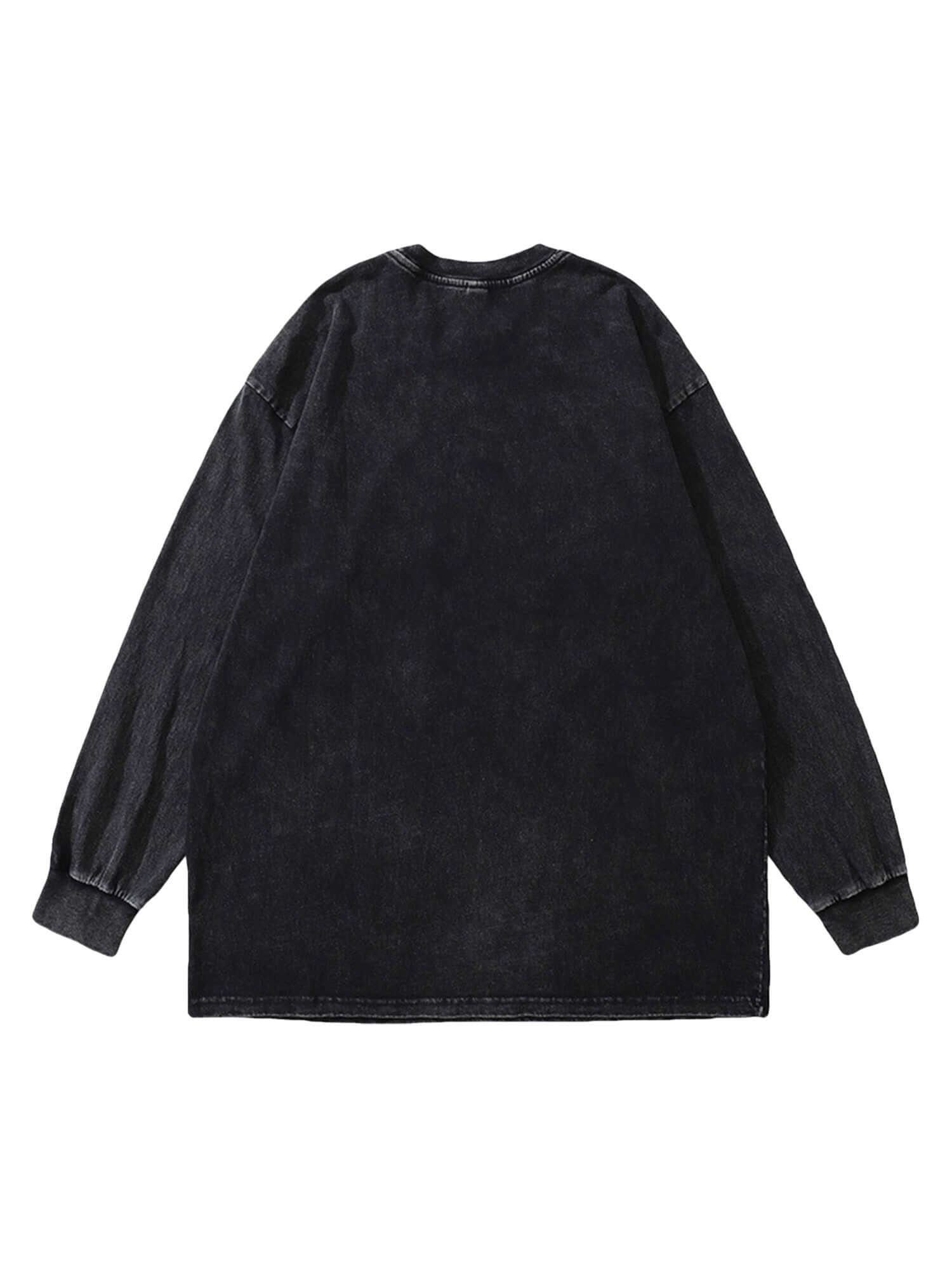Vintage Skull Crew Neck Sweatshirt Streetwear