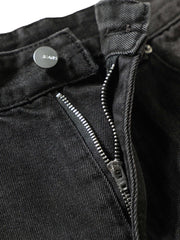 Vintage Washed Distressed Jeans Streetwear