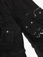 Two-in-One Design Streetwear Tactical Multi-Pocket Cargo Pants