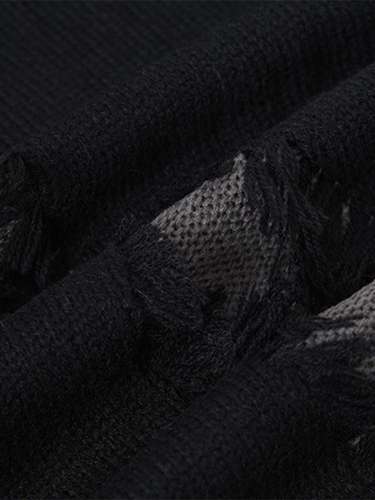 Vintage Street Distressed Ripped Knit Sweater