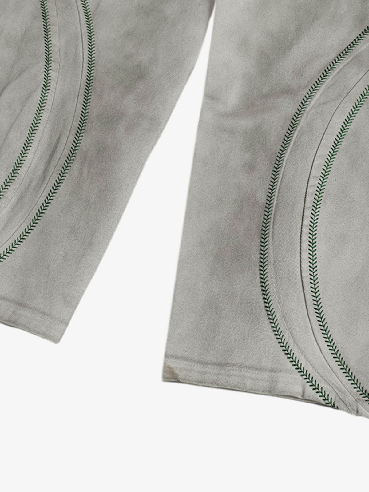 High Street Washed Wide-Leg Barrel Jeans