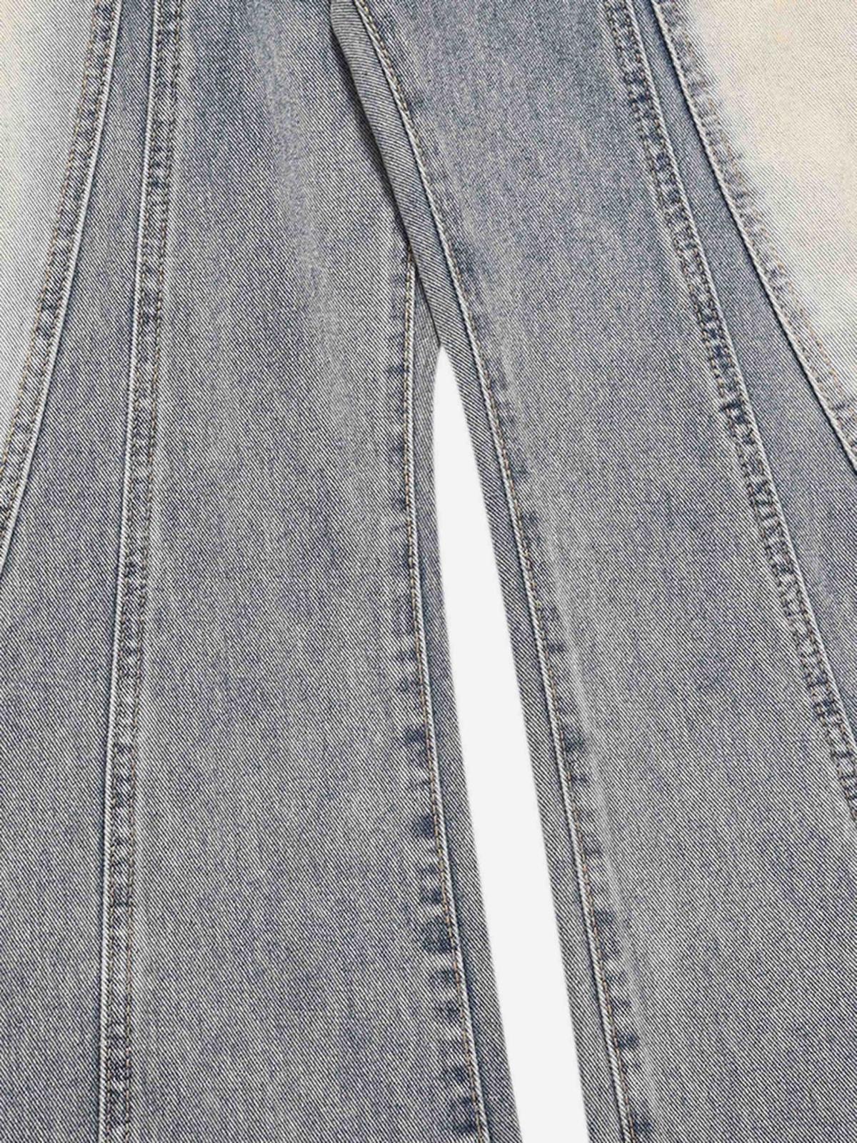 Acid wash To Make Old Spray-Painted Baggy Jeans