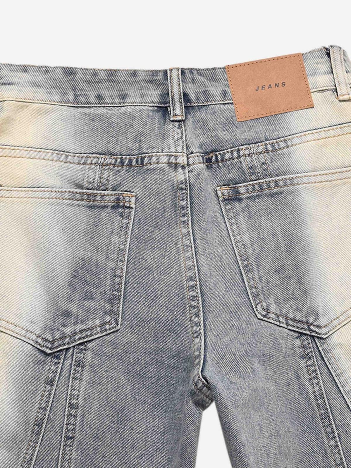 Acid wash To Make Old Spray-Painted Baggy Jeans