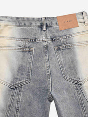 Acid wash To Make Old Spray-Painted Baggy Jeans