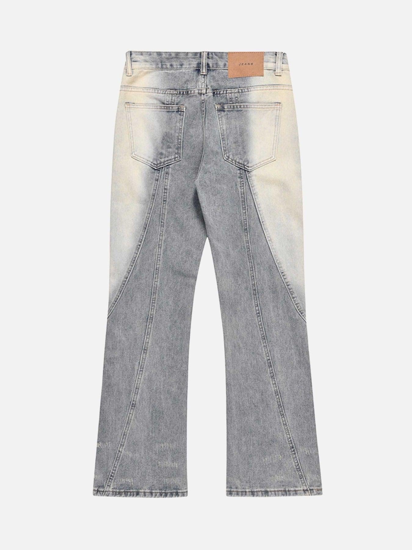 Acid wash To Make Old Spray-Painted Baggy Jeans