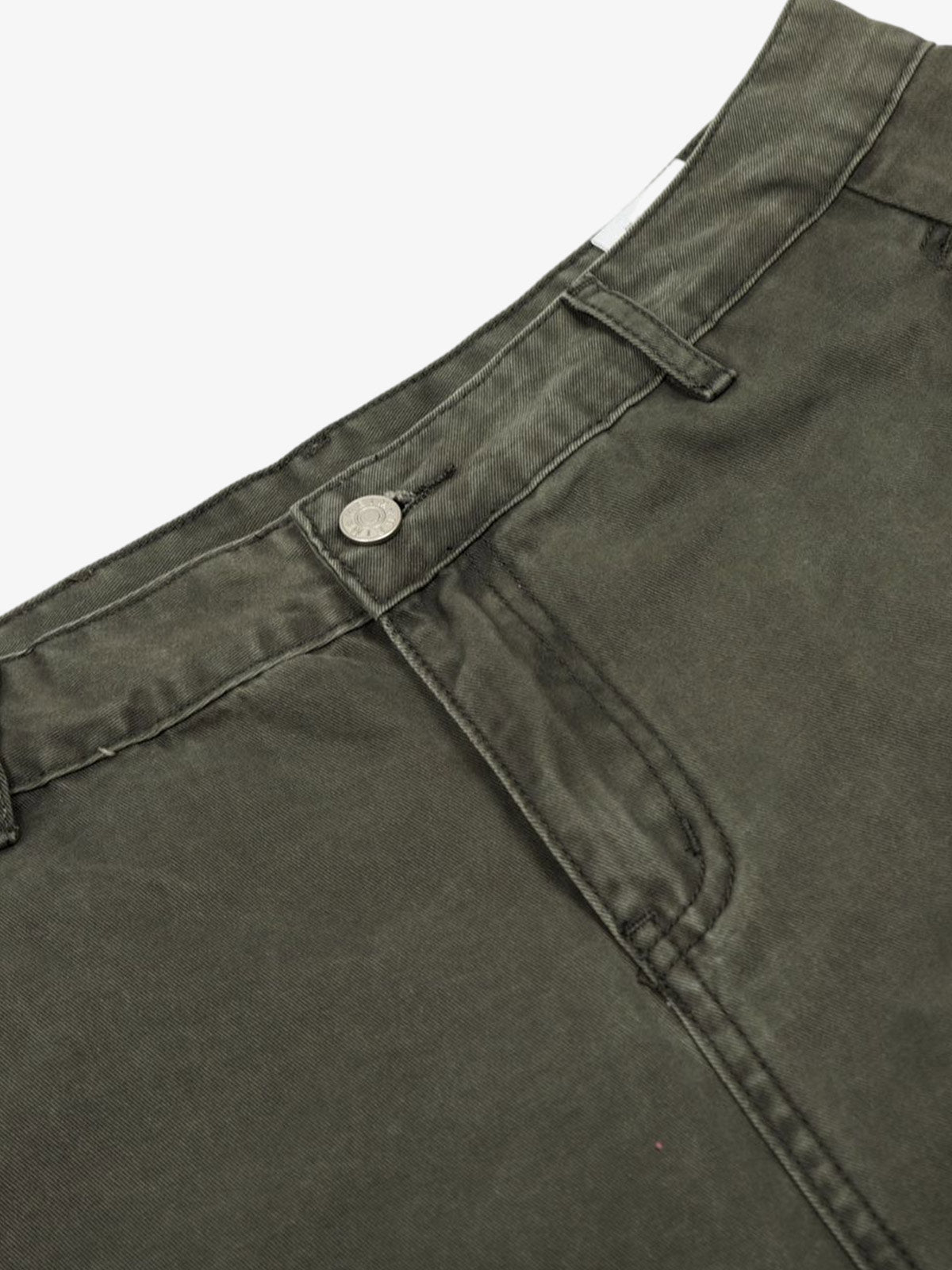 Deconstructed Casual Scimitar Denim Jorts