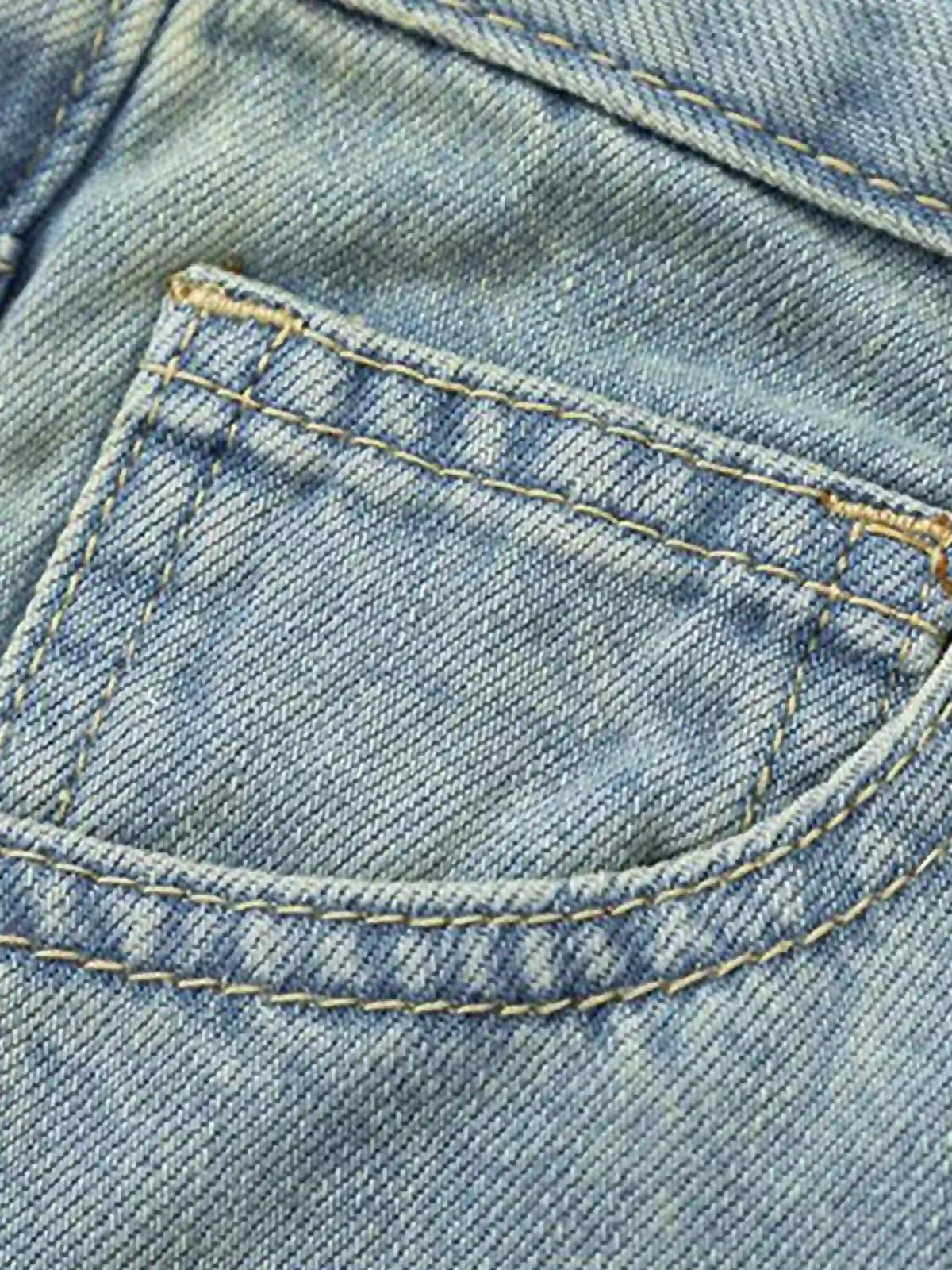 American Gradient Bleach Wash Vintage Jeans