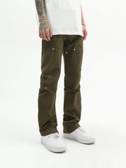 American High Street Digital Embroidered Jeans