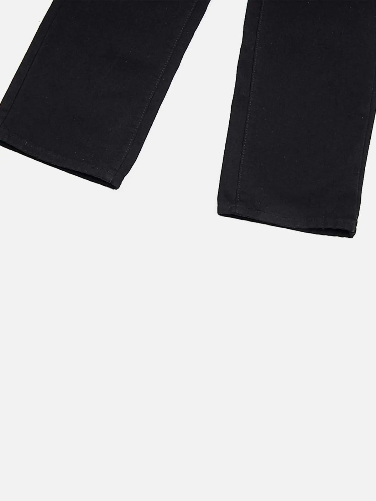 American High Street Embroidered Spider Jeans