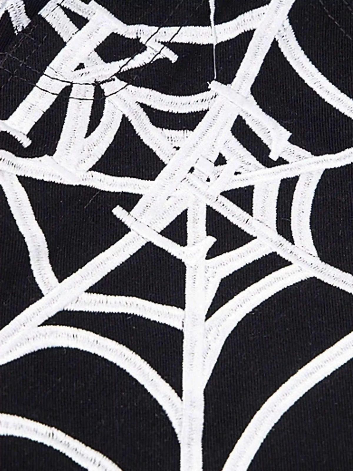 American High Street Embroidered Spider Jeans