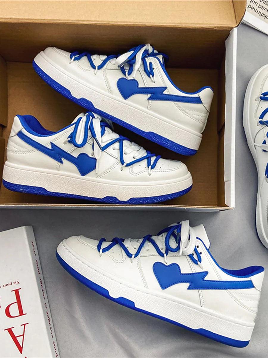 American High Street Love Couple Streetwear Sneakers