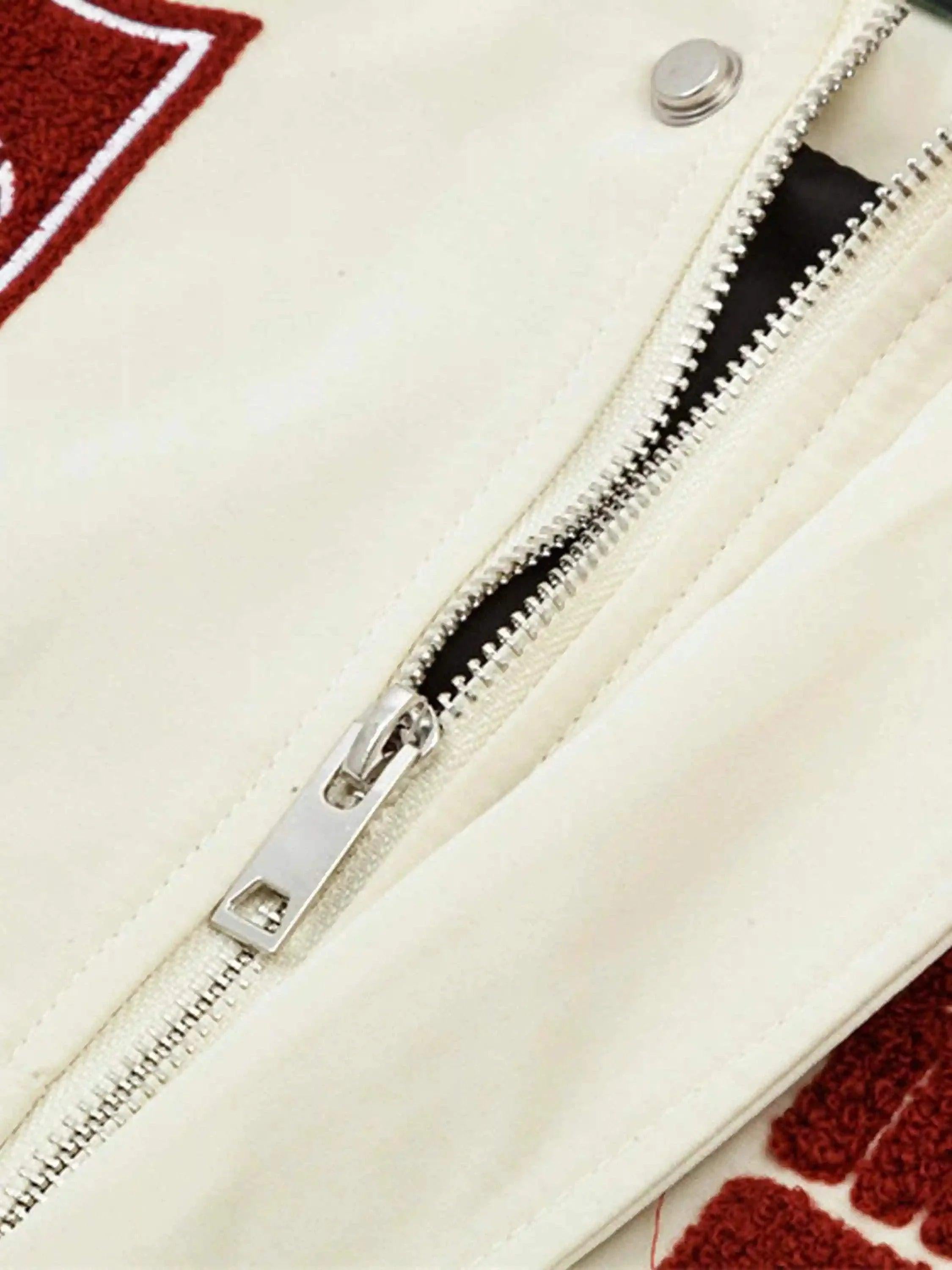 American Hip-Hop Campus Baseball Jacket