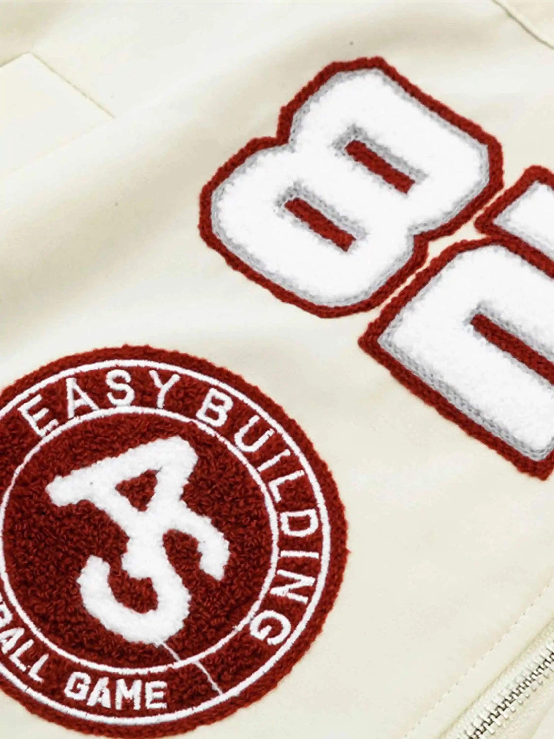 American Hip-Hop Campus Baseball Jacket