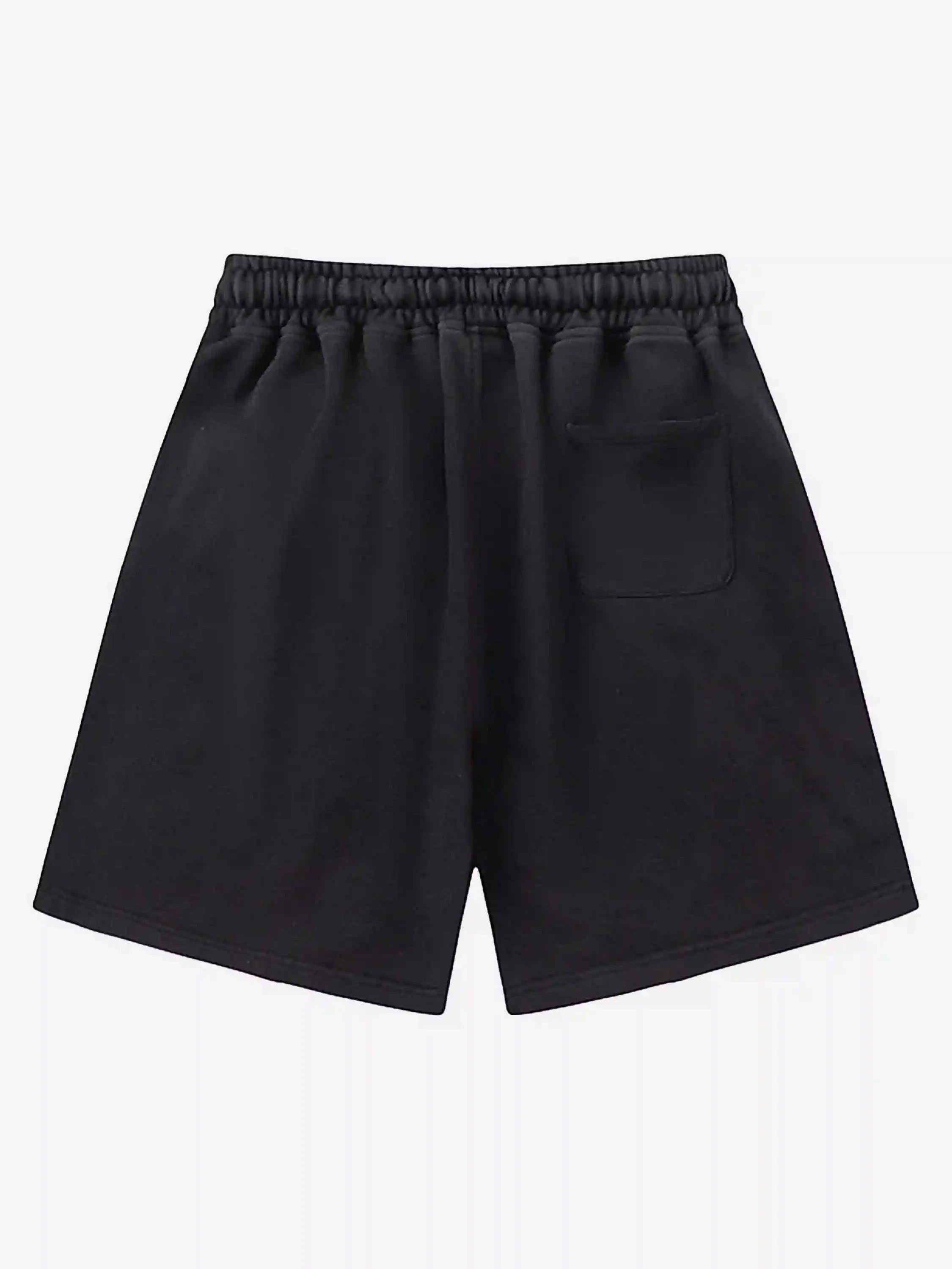 American Retro Cross Cut Hole Shorts
