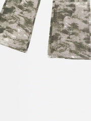 American Retro Flared Camouflage Pants