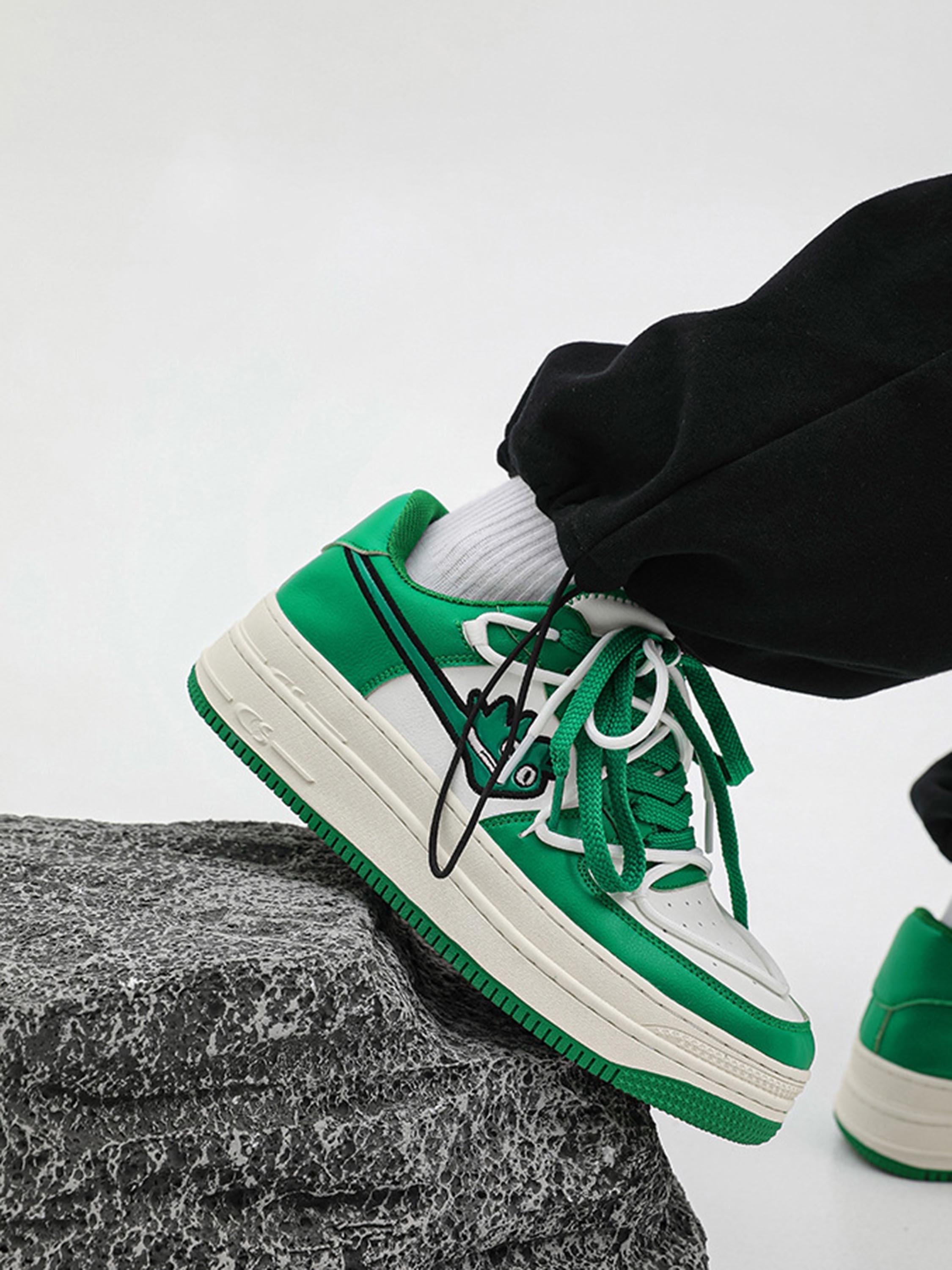 American Retro Hip-Hop Monster Casual Shoes Board Shoes