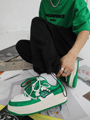 American Retro Hip-Hop Monster Casual Shoes Board Shoes