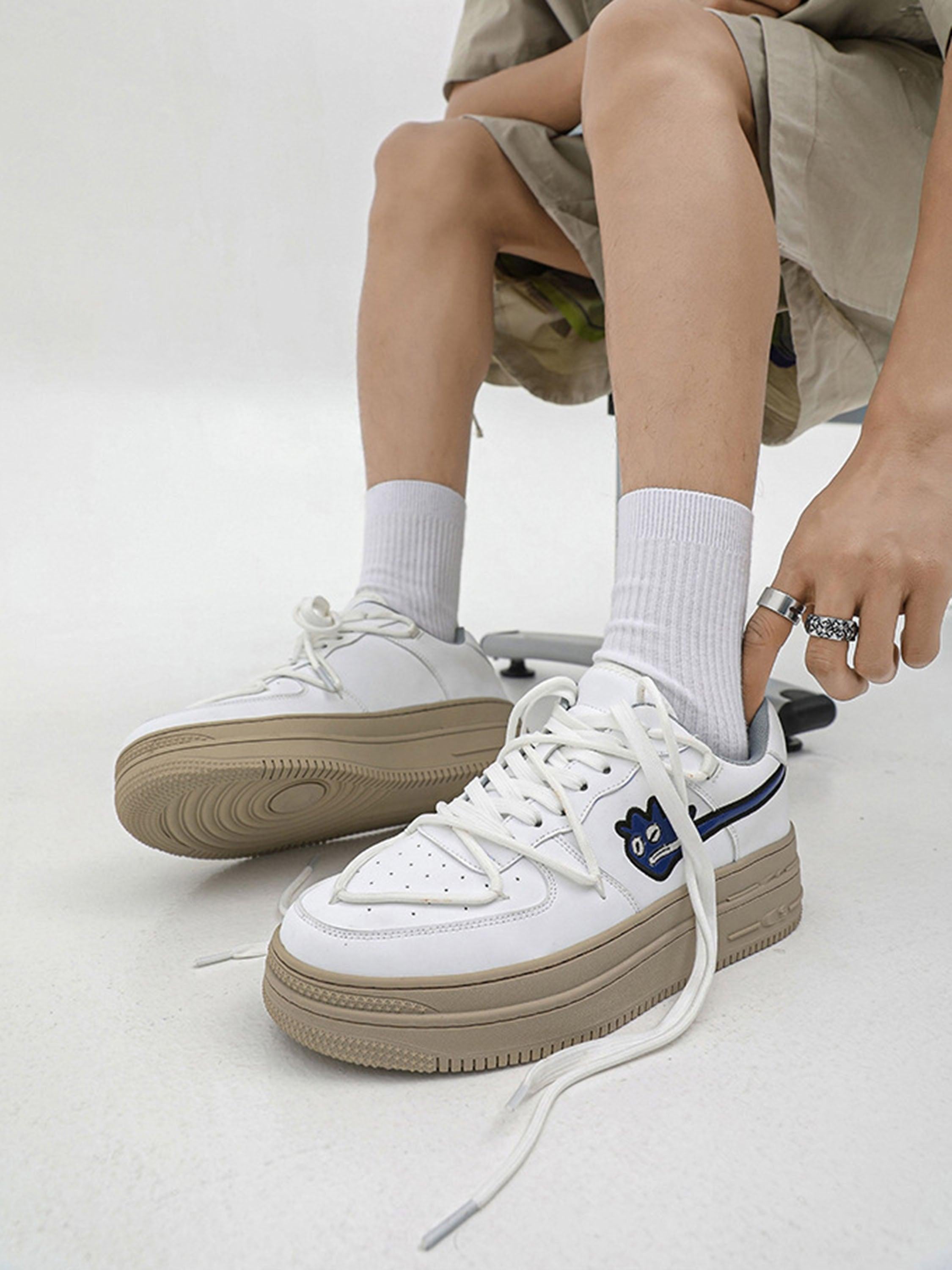 American Retro Hip-Hop Monster Casual Shoes Board Shoes