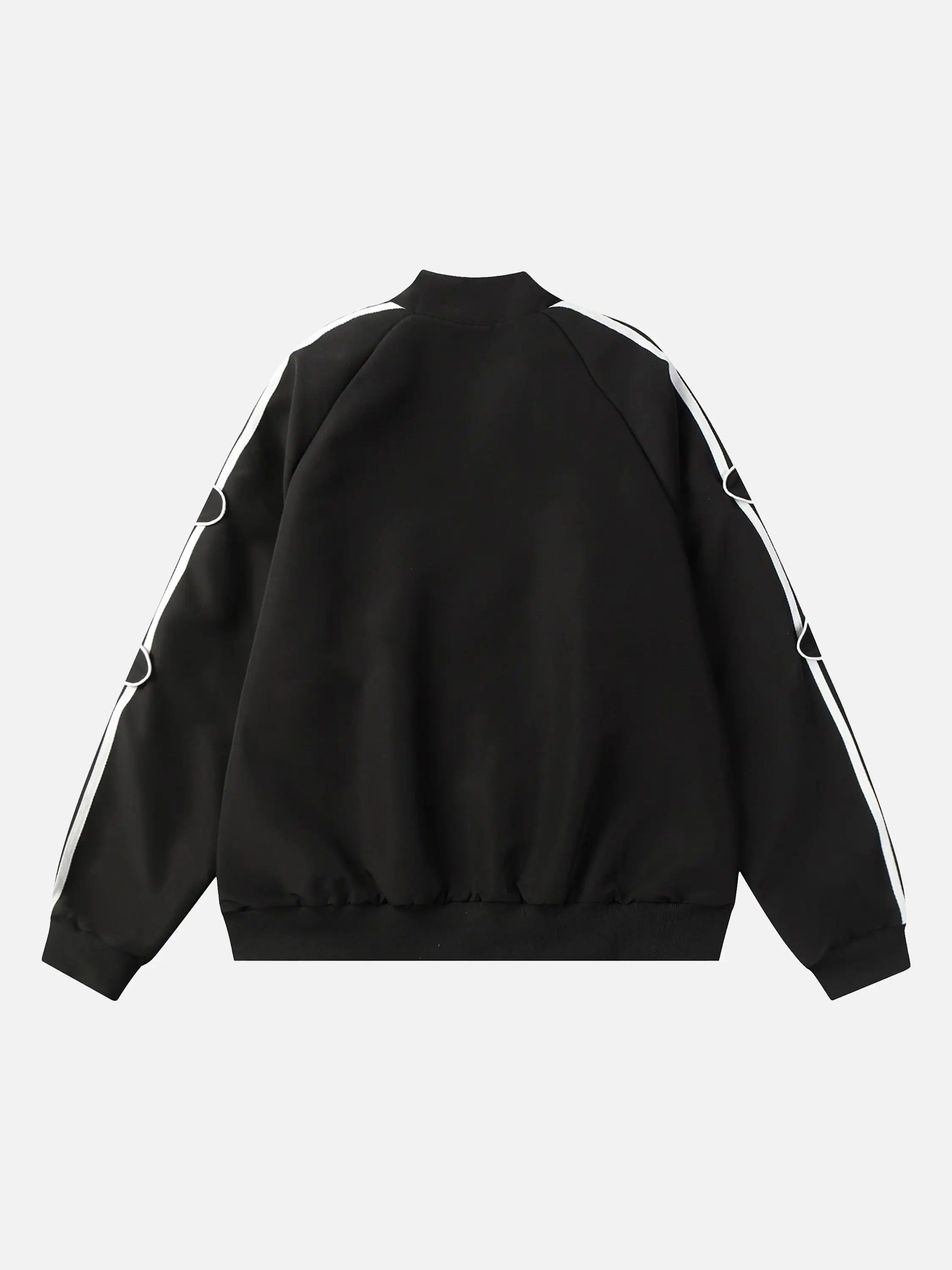 American Retro Patchwork Sports Jacket