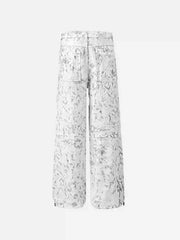 American Retro Style Multi-Pocket Overalls